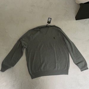 Polo long sleeve v neck